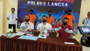 Tiga Penyedia Judi Online ID SBOBET Diciduk Polisi di Langsa