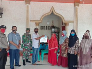 Gampong Mns. Teungoh Cairkan BLT Tahap 2, Camat: Kecamatan Pandrah Sudah 60 Persen