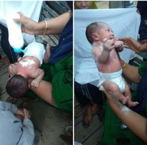 Heboh, Warga Paya Demam Sa Aceh Timur Temukan Bayi di Teras Rumah