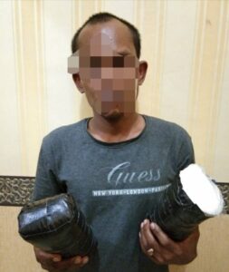 Bawa 2 Kg Sabu, Warga Pantee Bidari Aceh Timur Ditangkap Polisi