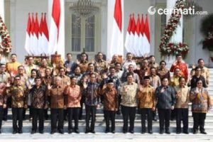 Survei: 75,6% Responden Setujui Reshuffle Kabinet Jokowi-Ma’ruf