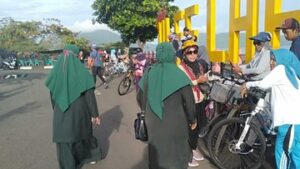 Polisi Syariat Patroli Pesepeda Berpakaian Ketat di Banda Aceh