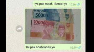 Karena Sekolah Lewat Online, Wali Murid Bayar SPP dengan Foto Uang dan Dikirim ke WA