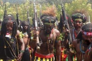 Muncul Kelompok Separatis NRFPB Saingi KKB Papua, Berpakaian Lengkap ala TNI-Polri