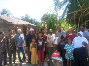 Kerjasama PT. Imza Rizky Jaya – Eddie Foundation Bangun Rumah Dhuafa di Pedalaman Bireuen