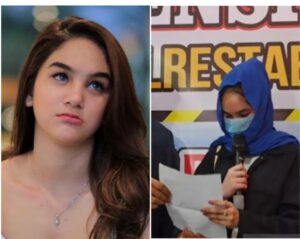 Pakai Jilbab dan Masker, Artis Hana Hanifah Minta Maaf