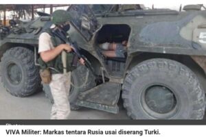 Militer Turki Serang Markas Tentara Rusia, Tiga Terluka