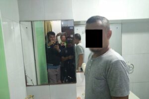 Tukang Parkir Liar Ditangkap Sedang Isap Sabu di Toilet Mesjid Islamic Center Lhokseumawe