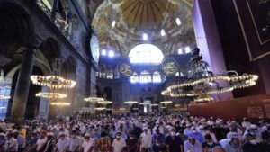 Masjid Hagia Sophia Jadi Klaster Corona, 500 Jemaah Positif Covid19