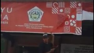 Heboh, Warga Aceh ‘Cat’ Logo HUT RI 75 Gegara Mirip Salib