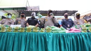Polda Sumut Tembak Mati Bandar Narkoba, 100 Kg Sabu Disita