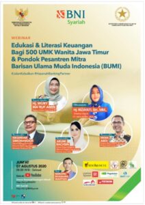 Hj. Wury Ma’ruf Amin dan Hj. Rizayati Isi Materi di Webinar Nasional UMKM