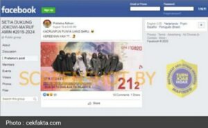 Hoax, Mata Uang Kadrun 212 dengan Foto Wanita Bercadar