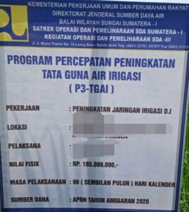 YARA Desak Penegak Hukum Usut Kasus Dugaan Pungli Penerima Proyek Irigasi di Bireuen