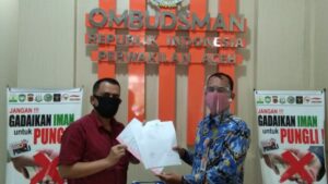 Koalisi Masyarakat Sipil Aceh Timur Laporkan Bimtek LEMPANA ke Ombudsman
