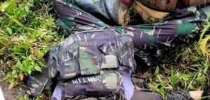 OPM Sebar Foto Jasad Prajurit TNI yang Gugur Ditebas Parang