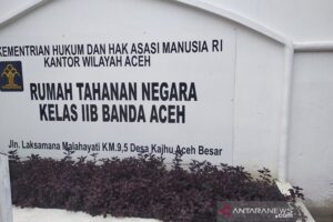 Tiga Tahanan Narkoba dan Satu Napi Kabur dari Rutan Banda Aceh
