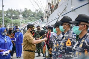 Taruna Angkatan Laut Gelar Latihan Militer di Sabang