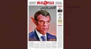 Presiden Macron Seperti Iblis di Surat Kabar Iran