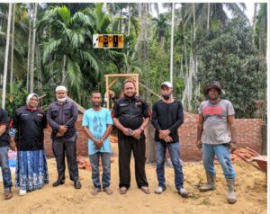 Eddie Foundation Kembali Tinjau Pembangunan Rumah Warga Miskin di Bireuen