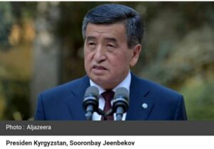 Didemo Rakyat, Presiden Kyrgyzstan Mengundurkan Diri