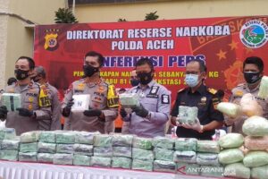Seorang Komplotan 81 Kg dan 100 Ribu Ekstasi di Aceh Timur Tewas Ditembak