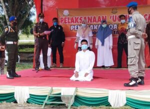 Tiga Pelanggar Syariat di Aceh Timur Jalani Eksekusi Ratusan Kali