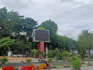 Warga Sayangkan Videotron Milik Dinas Pangan Aceh Kembali Rusak