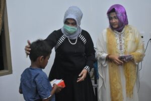 Penghujung Tahun 2020, Hj. Rizayati Gelar Syukuran & Santuni Anak Yatim di Tanah Kelahirannya