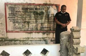 Direktur Eddie Foundation di Pusara Sang Raja