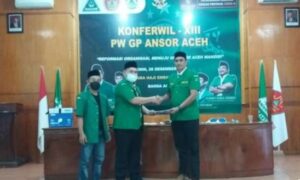 Azwar A Gani Terpilih Sebagai Ketua PW GP Ansor Aceh