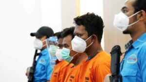 BNN Tangkap 3 Kurir Narkoba Jaringan Malaysia, 42 Kg Sabu Disita