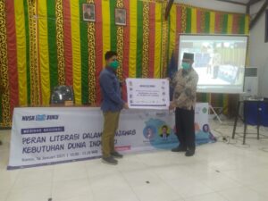 Medco Lengkapi Literasi Kampus Unsam Langsa dengan Ribuan Buku Bacaan