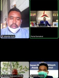 Buka Acara IRI : AHY Ajak Anak Muda Berani Bersuara dan Bertindak