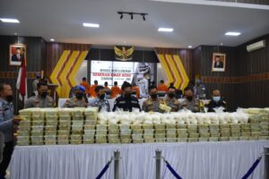 Polda Aceh Ungkap Penangkapan 353 Kg Sabu di Bireuen, 11 Tersangka Ditangkap
