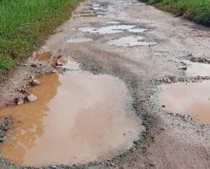 Jalan Kalimas Hulu Rusak Parah, Warga Tagih Janji Kampanye Bupati Kubu Raya