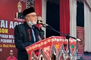 Wali Nanggroe: Mualem ‘Anak Saya’ Calon Tunggal Gubernur Aceh Pilkada 2022