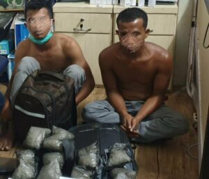 Sembunyikan 1,15 Kilogram Sabu di Sepatu, Dua Warga Aceh Ditangkap di Kualanamu