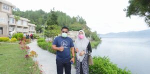 View Indah Panorama Alam Laut Tawar