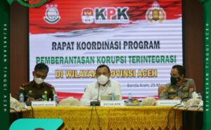 Perkuat Sinergitas, KPK Koordinasi dengan Penegak Hukum di Provinsi Aceh