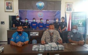 Bawa 5 Kg Sabu, Mantan Anggota DPRK Pidie Jaya Diringkus BNN Sumsel