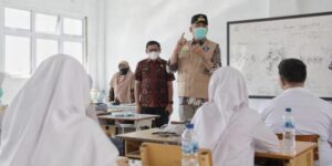 Gubernur Aceh Pantau Penerapan Protokol Kesehatan di Sekolah