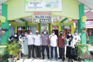 Program Gemas 2: Puluhan Ribu Siswa Aceh Timur Pakai Masker Serentak