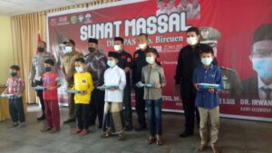 PAS Perwakilan Bireuen Gelar Sunat Massal Gratis