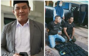 Sosok Usman, Anggota DPRK Bireuen, Buronan Poldasu Ditangkap Bersama 25 Kg Sabu