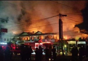 10 Unit Ruko di Kubu Raya Ludes Dilahap Api, 1 Pemilik Hangus Terbakar