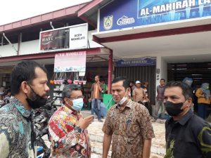 Sidak Pasar Al Mahirah, Ombudsman: Parkir dan PKL jadi Masalah Baru