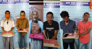 Dua pekan Ramadhan, Polres Aceh Utara Ringkus Enam Tersangka Narkoba