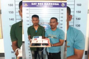 Polisi Ringkus Oknum PNS di Terminal Aceh Utara, 2 Ons Sabu Disita
