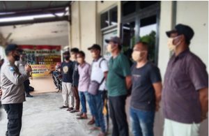 Operasi Premanisme, Polres Aceh Utara Tangkap 7 Juru Parkir Liar